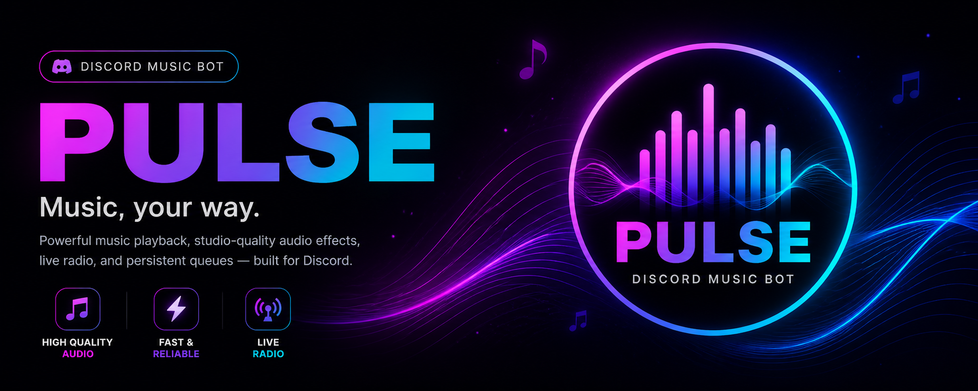 Pulse — Discord Music Bot